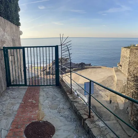 Apartmán La Casa Di Samantha A Regina A Picco Sul Mare Con Piscina Pieve Ligure