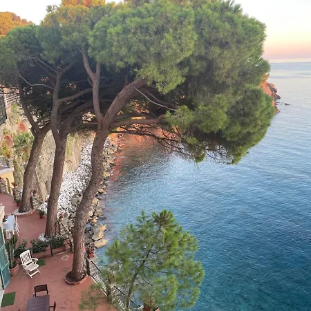 La Casa Di Samantha A Regina A Picco Sul Mare Con Piscina * Pieve Ligure