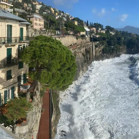 Apartment La Casa Di Samantha A Regina A Picco Sul Mare Con Piscina Pieve Ligure