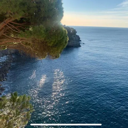 La Casa Di Samantha A Regina A Picco Sul Mare Con Piscina Pieve Ligure