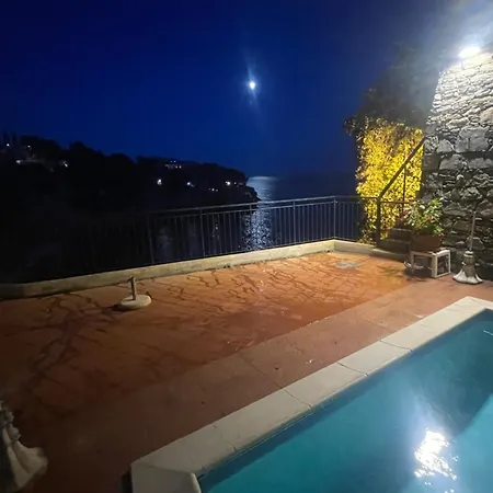 La Casa Di Samantha A Regina A Picco Sul Mare Con Piscina