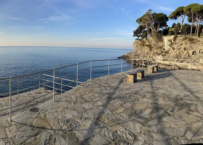 La Casa Di Samantha A Regina A Picco Sul Mare Con Piscina * Pieve Ligure