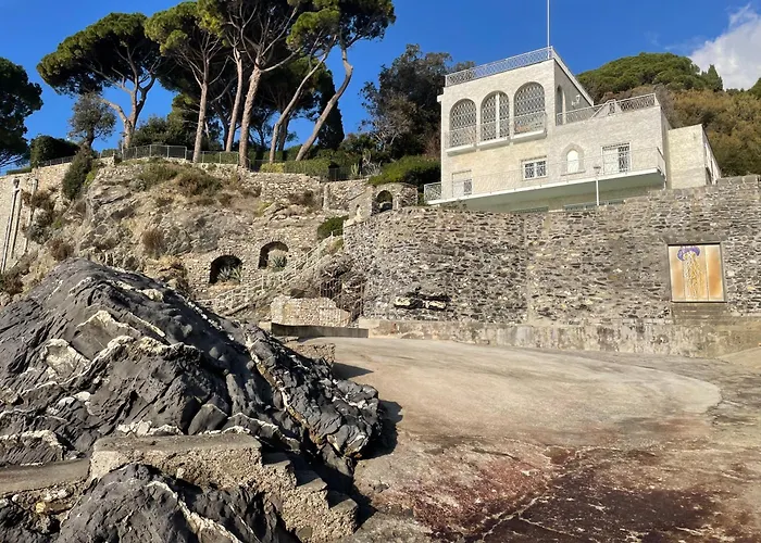 La Casa Di Samantha A Regina A Picco Sul Mare Con Piscina * Pieve Ligure