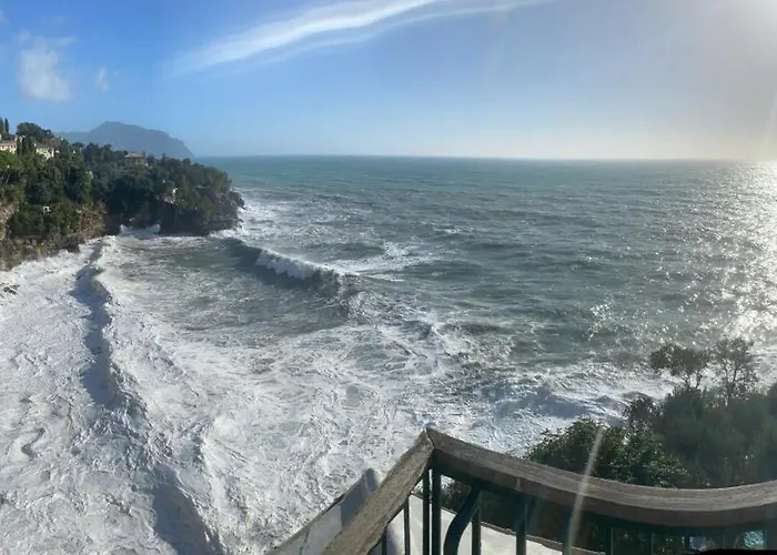 La Casa Di Samantha A Regina A Picco Sul Mare Con Piscina Lejlighed *