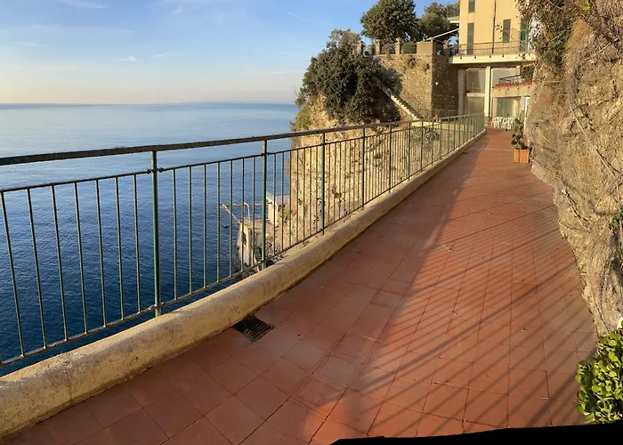 La Casa Di Samantha A Regina A Picco Sul Mare Con Piscina * Pieve Ligure