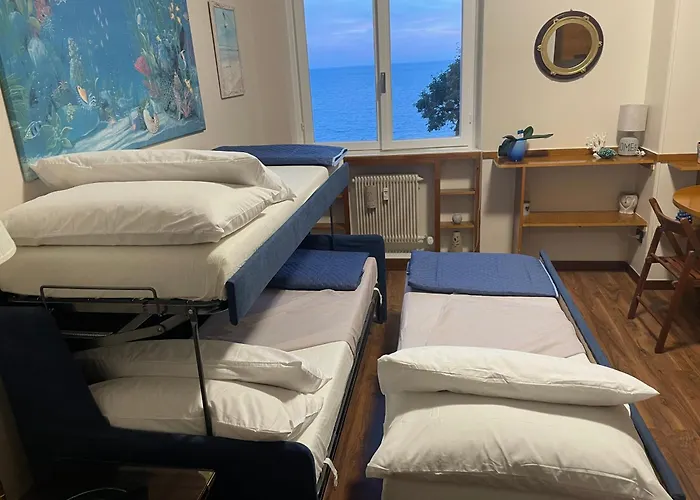 La Casa Di Samantha A Regina A Picco Sul Mare Con Piscina