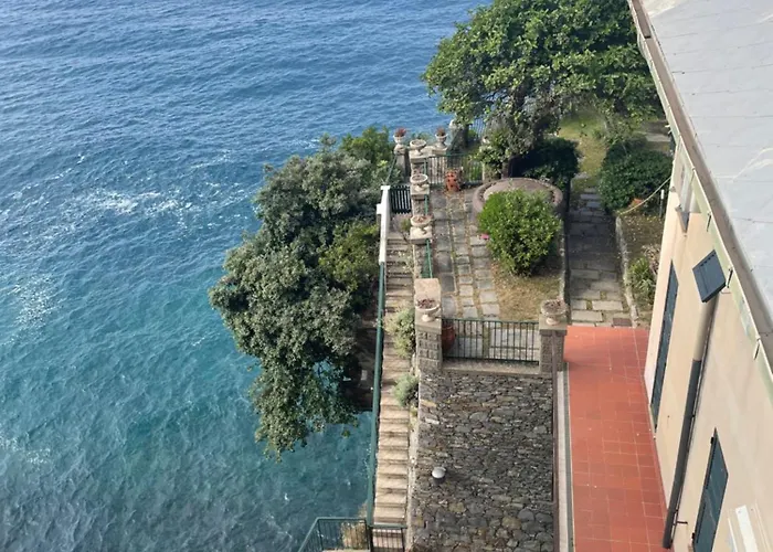 Lejlighed La Casa Di Samantha A Regina A Picco Sul Mare Con Piscina Pieve Ligure