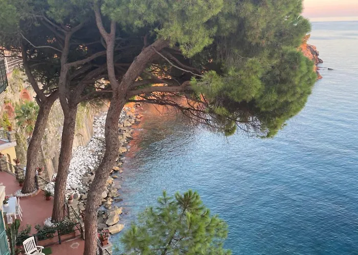 La Casa Di Samantha A Regina A Picco Sul Mare Con Piscina * Pieve Ligure